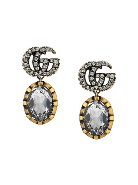 gucci fashion earrings|gucci earrings farfetch.